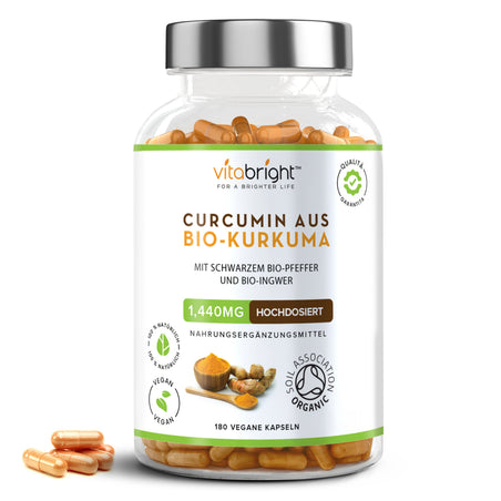 Kurkuma Curcumin (180 Kapseln)