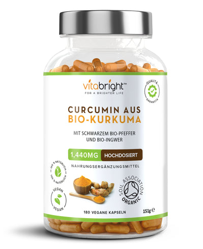 Kurkuma Curcumin (180 Kapseln)
