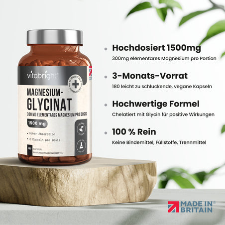 Magnesiumglycinat (Bisglycinat)