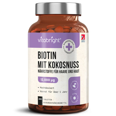 Biotin mit Kokosöl