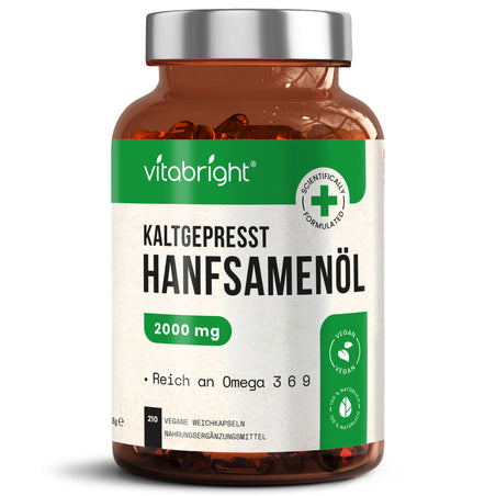 Hanfsamenöl Weichkapseln